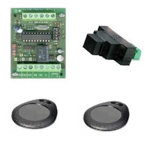 Kit Chiave elettronica RFID a Microcontrollore con 2 Transponder